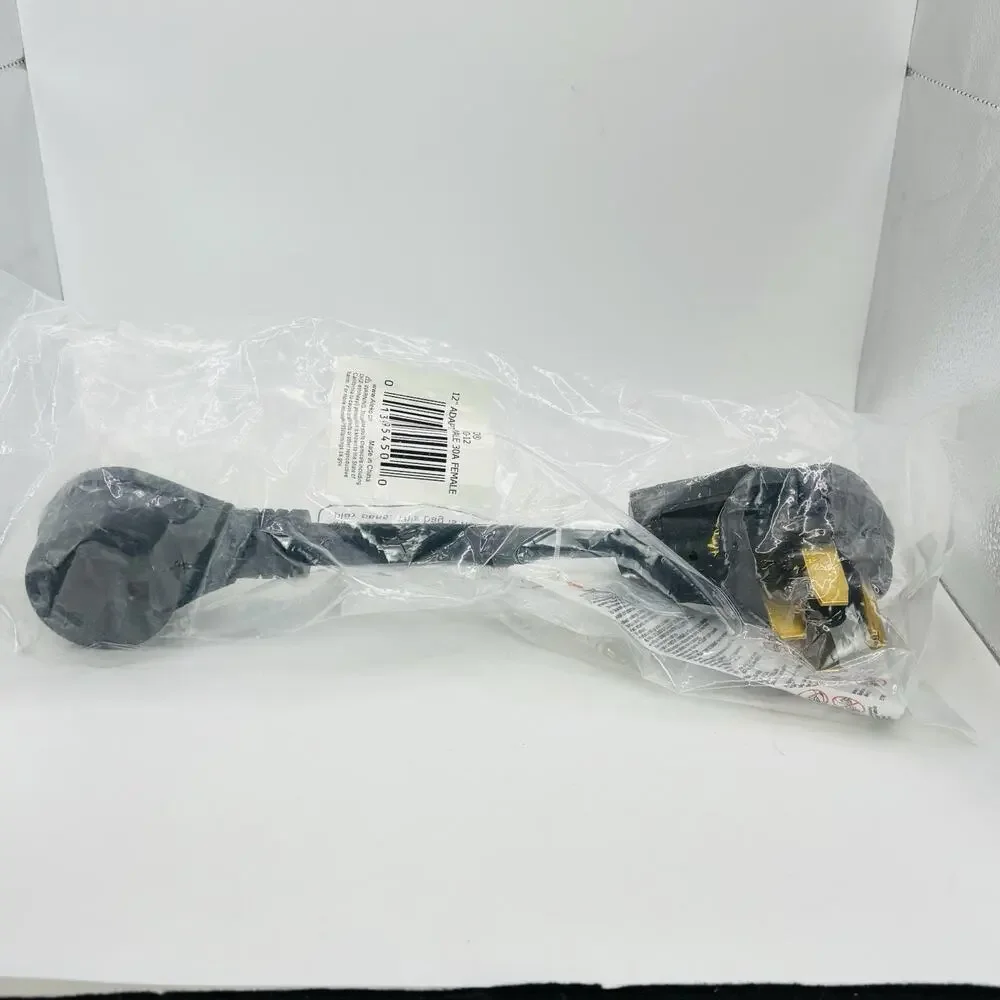 RV Cord Dogbone Adapter 50 amp Male 30 amp Female 12